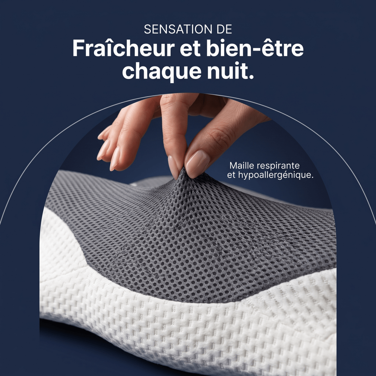 Oreiller Ergonomique NUIVEO™