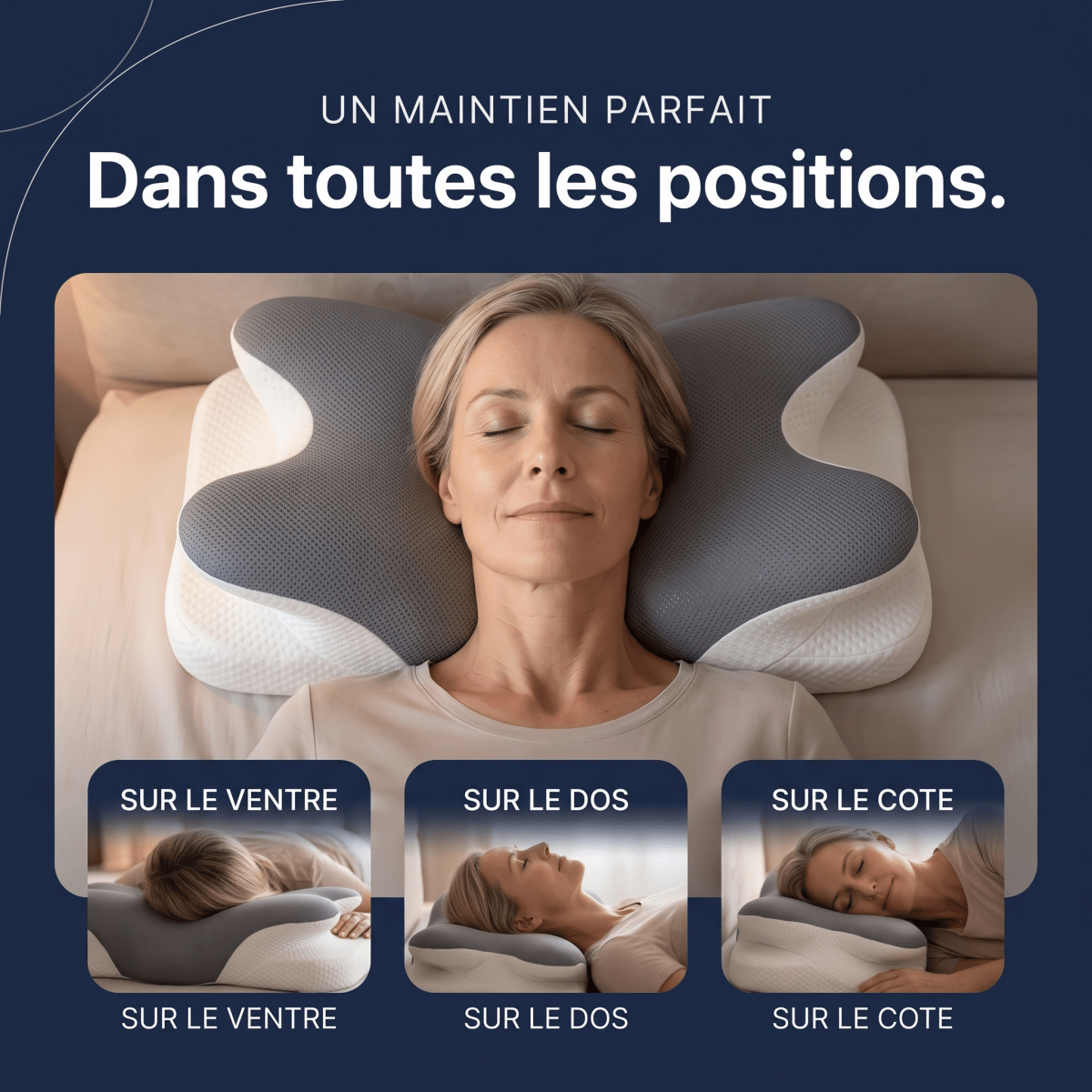 Oreiller Ergonomique NUIVEO™